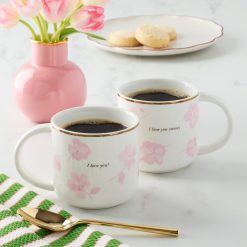 Alternative view of Lenox Everyday Flatware Spring Pansies Mugs, Set of 2