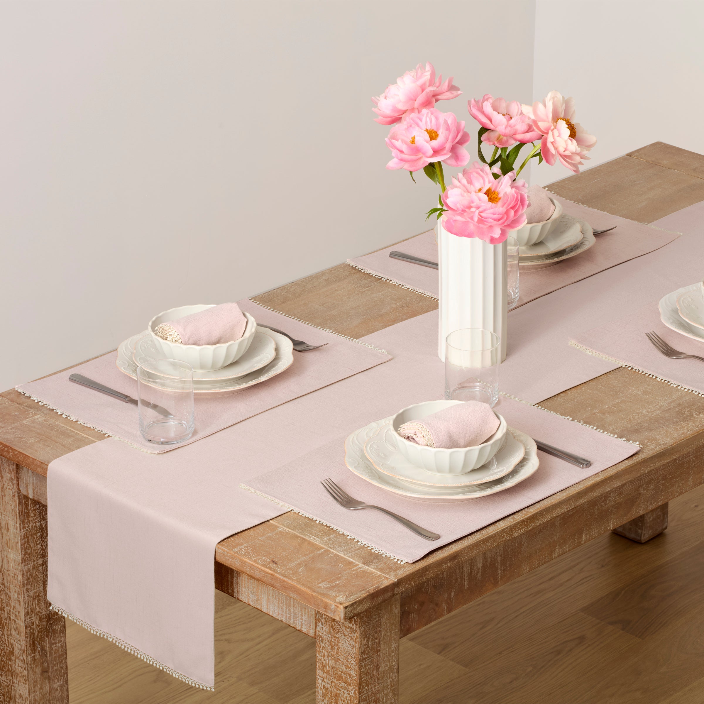 Lenox Everyday Flatware French Perle Blush Placemat - Image 3