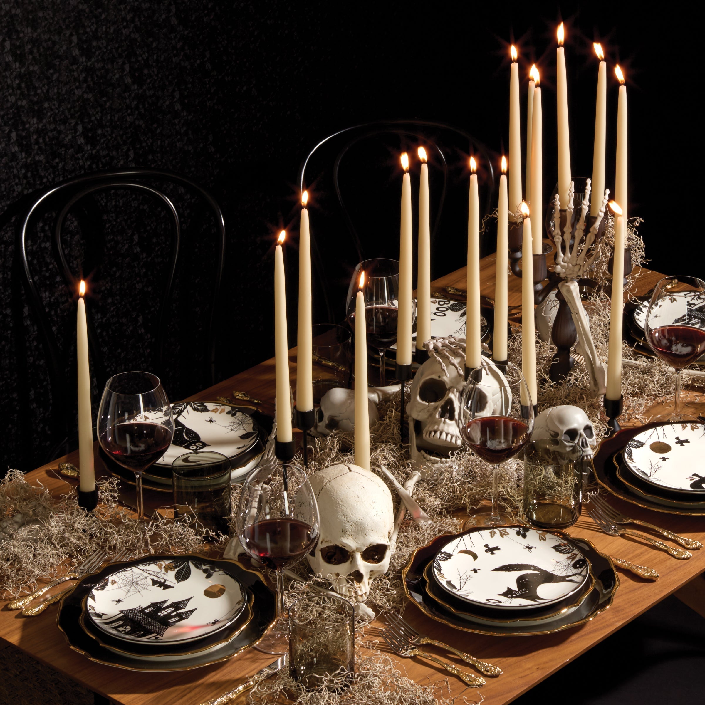 Lenox Everyday Flatware Haunted Halloween Accent Plates, Set of 4 - Image 3