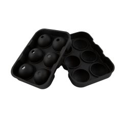 Alternative view of Lenox Everyday Flatware Black Round Silicone Ice Mold