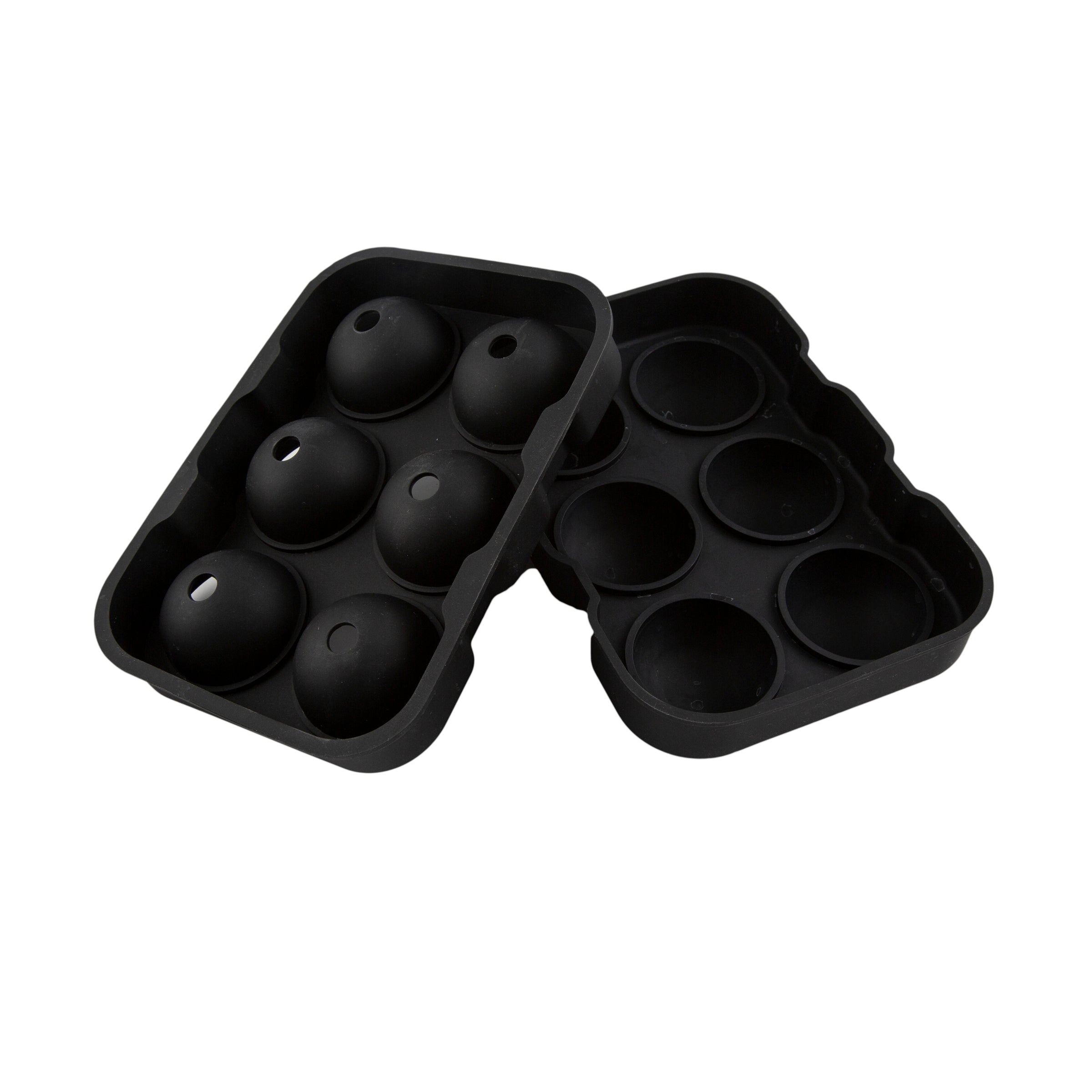 Lenox Everyday Flatware Black Round Silicone Ice Mold - Image 2