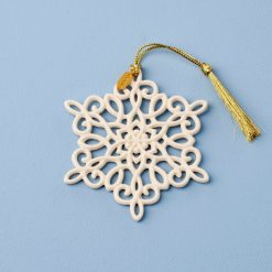 Lenox Everyday Flatware 2025 Snow Fantasies Snowflake Ornament