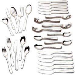 Alternative view of Lenox Everyday Flatware Stratton 65-Piece Flatware Set