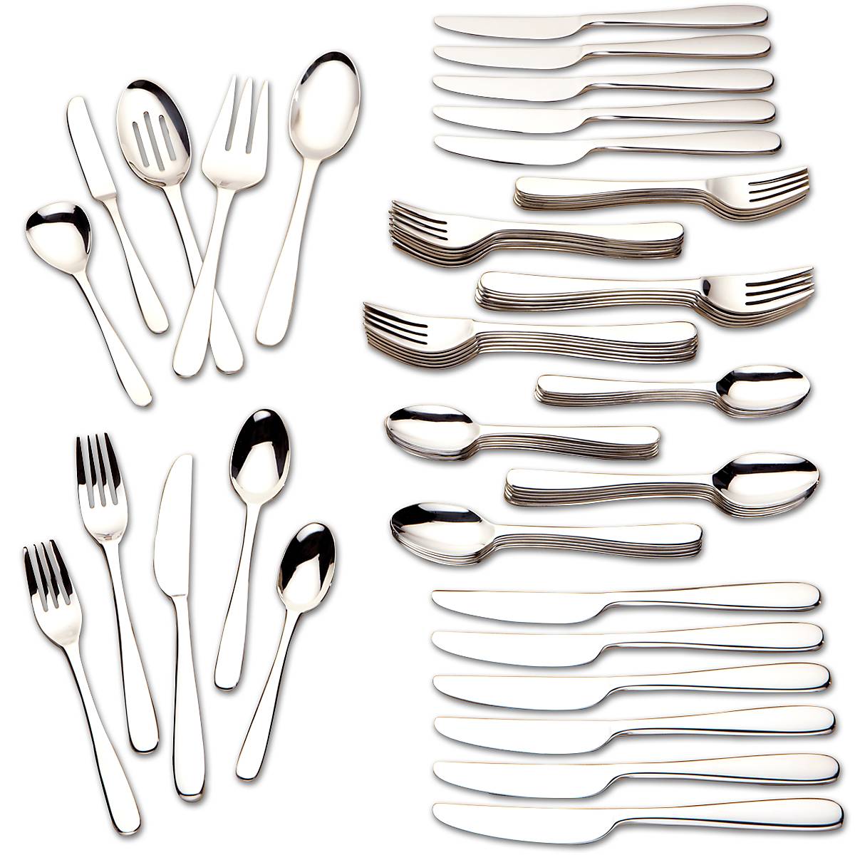 Lenox Everyday Flatware Stratton 65-Piece Flatware Set - Image 2