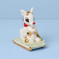 Lenox Everyday Flatware Personalized Rudolph with Misfit Elephant Ornament