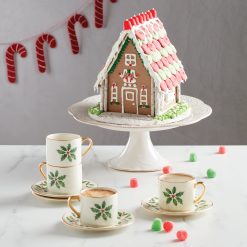 Alternative view of Lenox Everyday Flatware Holiday Espresso Cup & Saucer, Set of 4