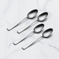 Lenox Everyday Flatware Reid Satin Teaspoons, Set of 4