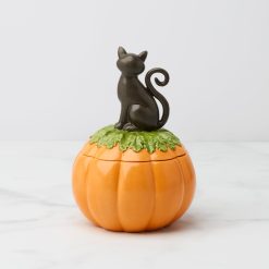 Alternative view of Lenox Everyday Flatware Haunted Halloween Covered Candy Jar