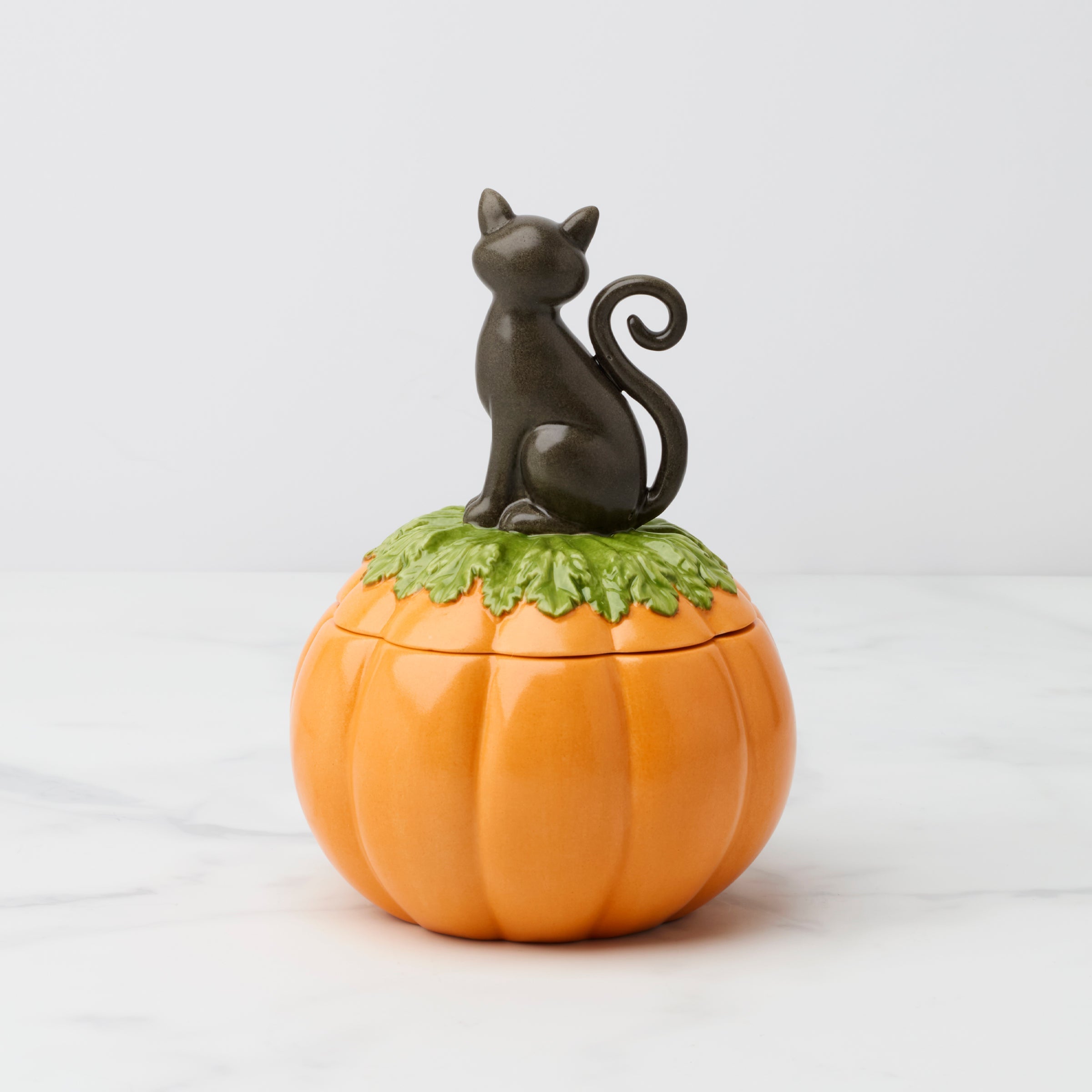 Lenox Everyday Flatware Haunted Halloween Covered Candy Jar - Image 2