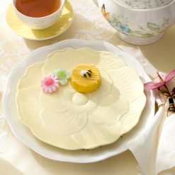 Alternative view of Lenox Everyday Flatware Butterfly Meadow Floral Yellow Accent Plates, Set of 4