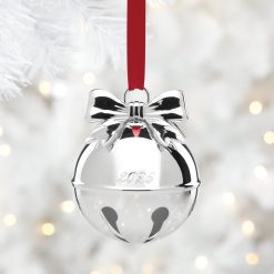 Alternative view of Lenox Everyday Flatware 2026 Jingle Bell Silverplate Ornament