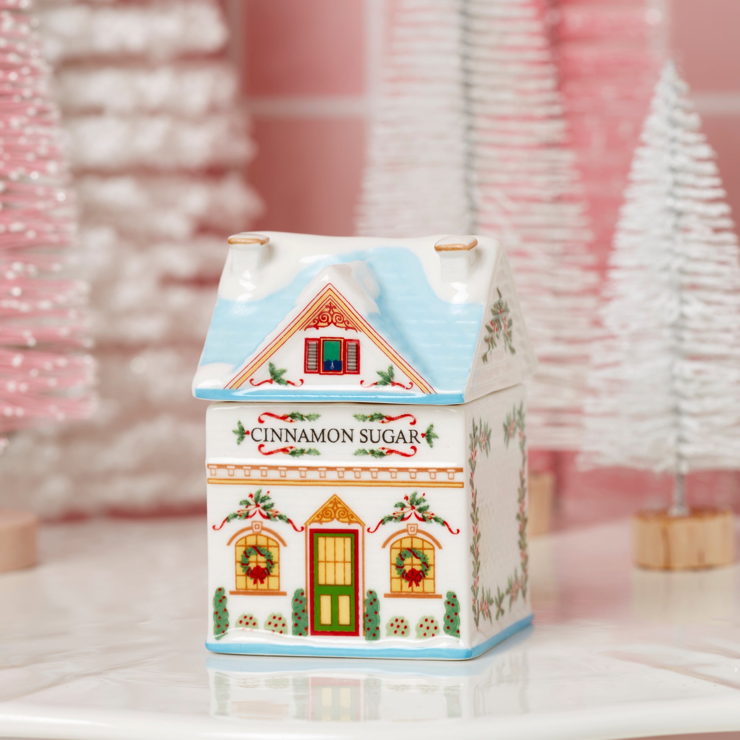 Lenox Everyday Flatware Lenox Spice Village 6-Piece Christmas Spice Jar Set - Image 6