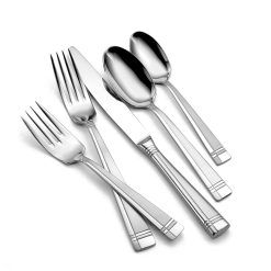 Lenox Everyday Flatware Amsterdam 50-Piece Flatware Set