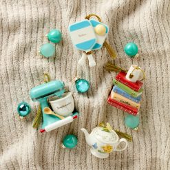 Alternative view of Lenox Everyday Flatware Personalized Pickleball Ornament