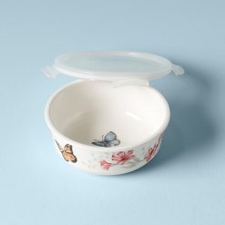 Alternative view of Lenox Everyday Flatware Butterfly Meadow Serve & Store Container