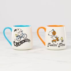 Alternative view of Lenox Everyday Flatware Peanuts Mugs Cruisin'-Feelin' Fine, Set of 2