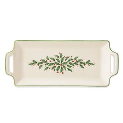 Alternative view of Lenox Everyday Flatware Holiday Hors d'Oeuvre Tray
