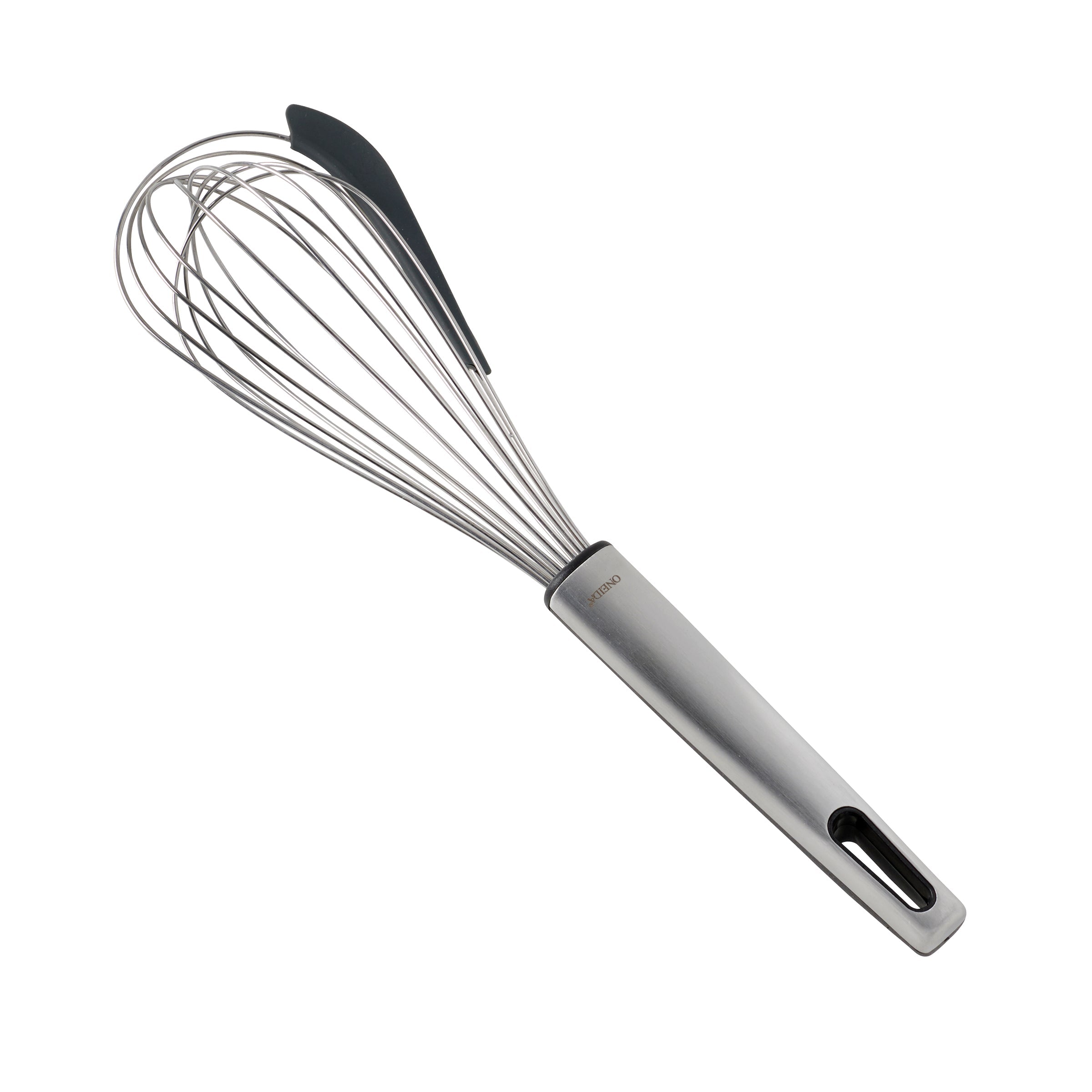 Lenox Everyday Flatware Egg Whisk with Silicone Scraper