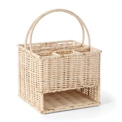 Lenox Everyday Flatware 24 Seven Real Rattan Caddy