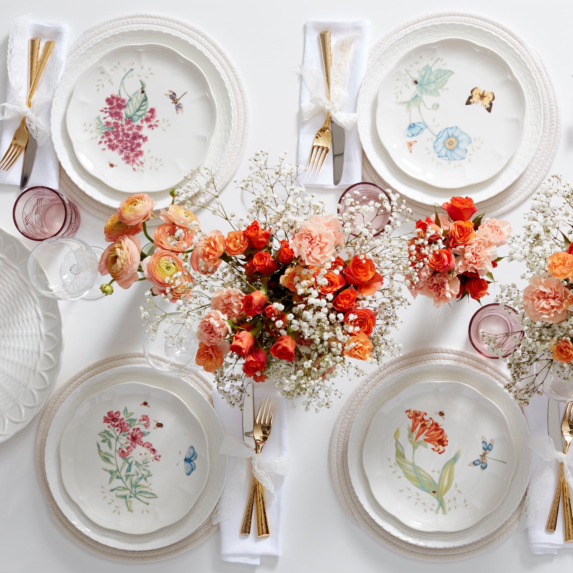 Lenox Everyday Flatware Wicker Creek 12-Piece Dinnerware Set - Image 8
