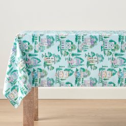 Lenox Everyday Flatware Lenox Spice Village Allover 60x102 Tablecloth