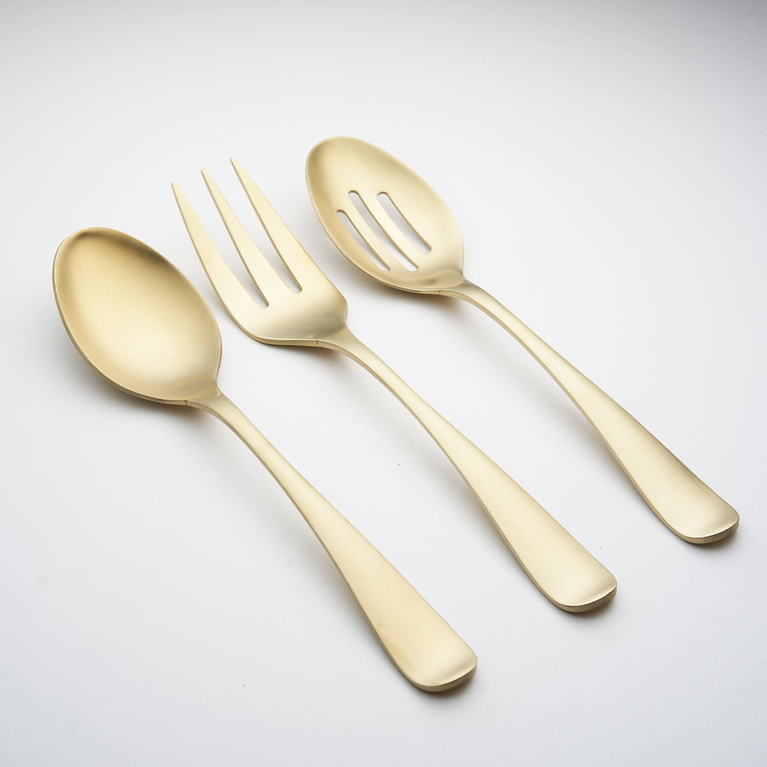 Lenox Everyday Flatware Rhiannon Champagne Satin 3-Piece Hostess Set