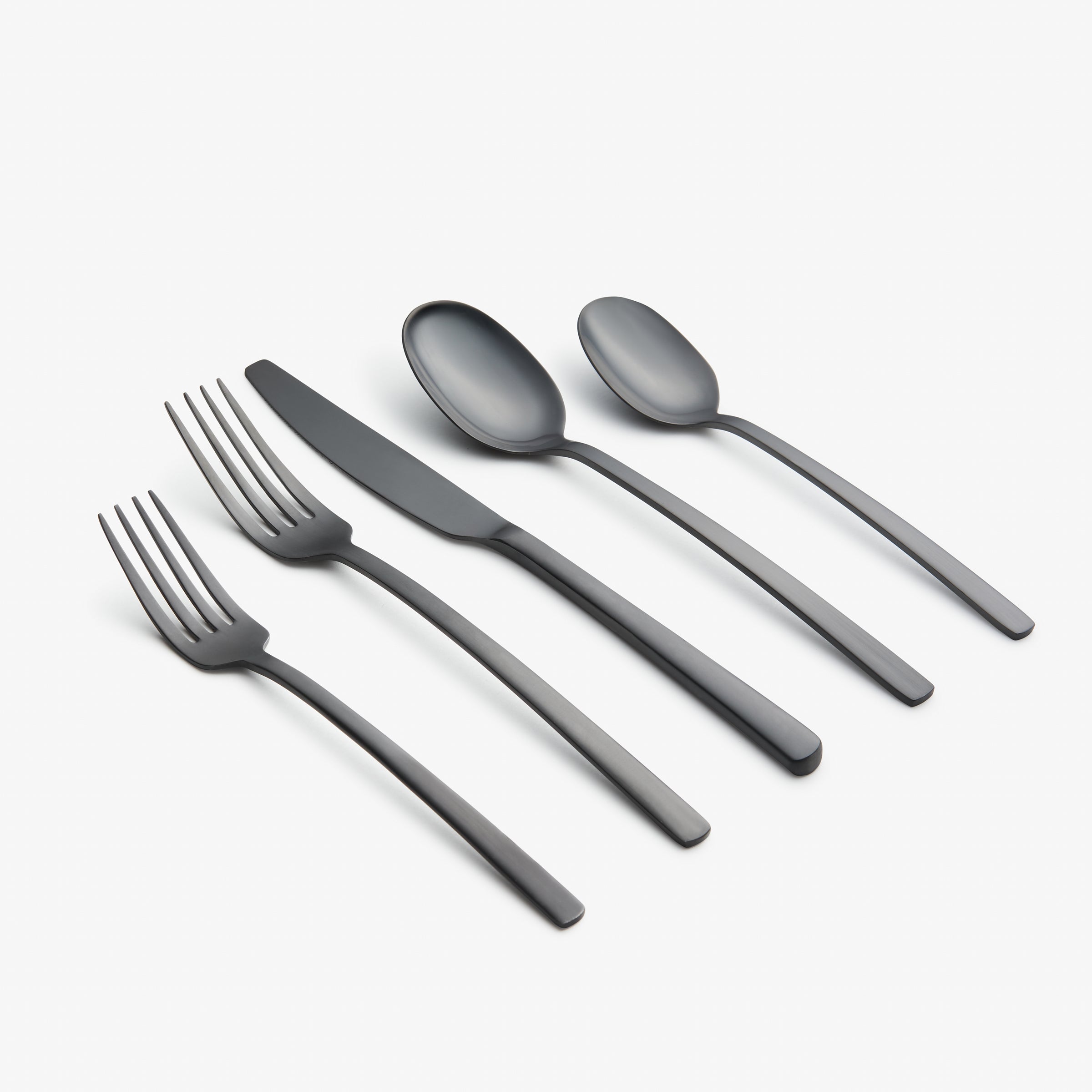 Lenox Everyday Flatware Beacon Black Satin 20-Piece Flatware Set - Image 3