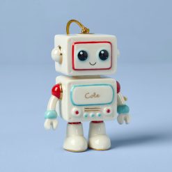 Lenox Everyday Flatware Personalized Robot Ornament