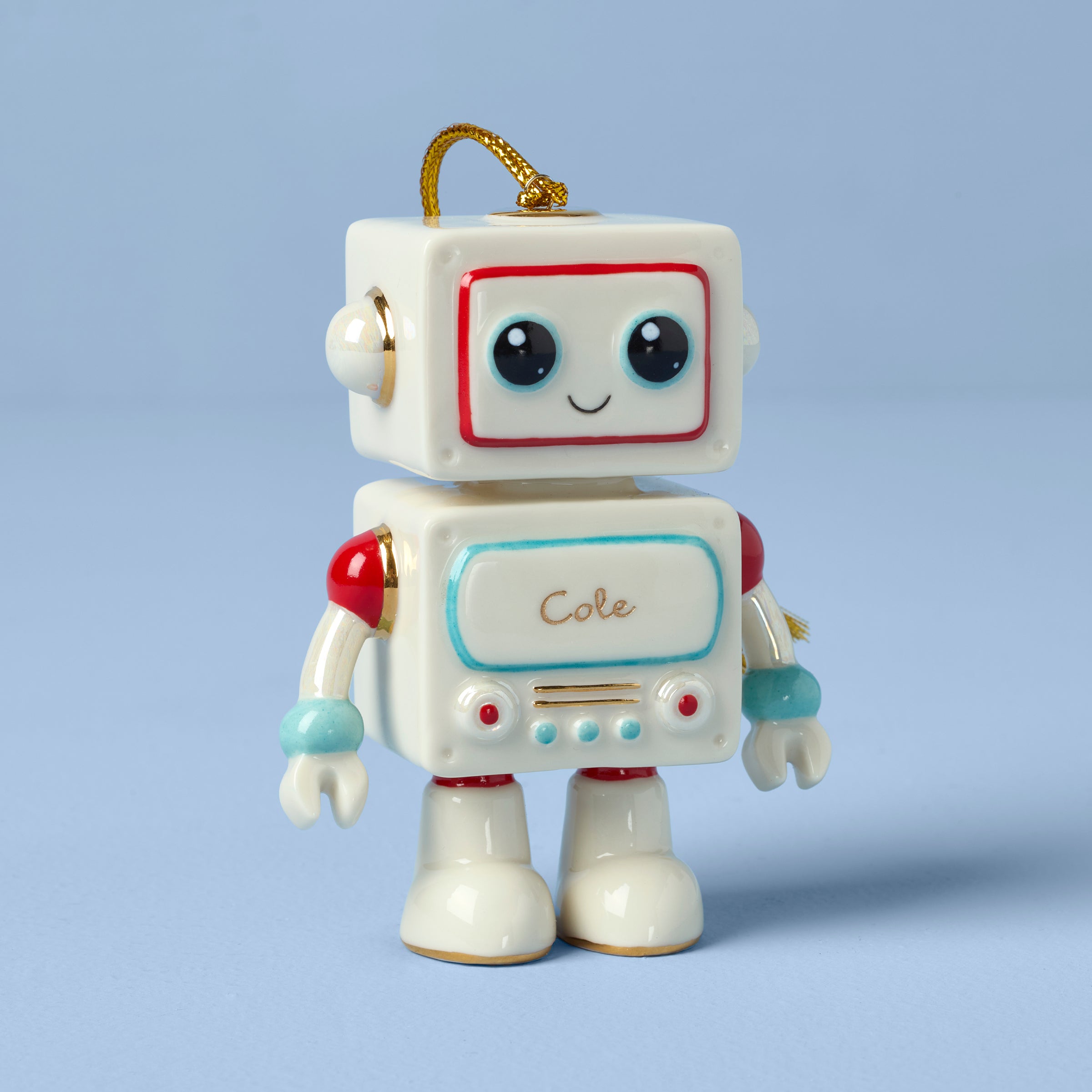 Lenox Everyday Flatware Personalized Robot Ornament