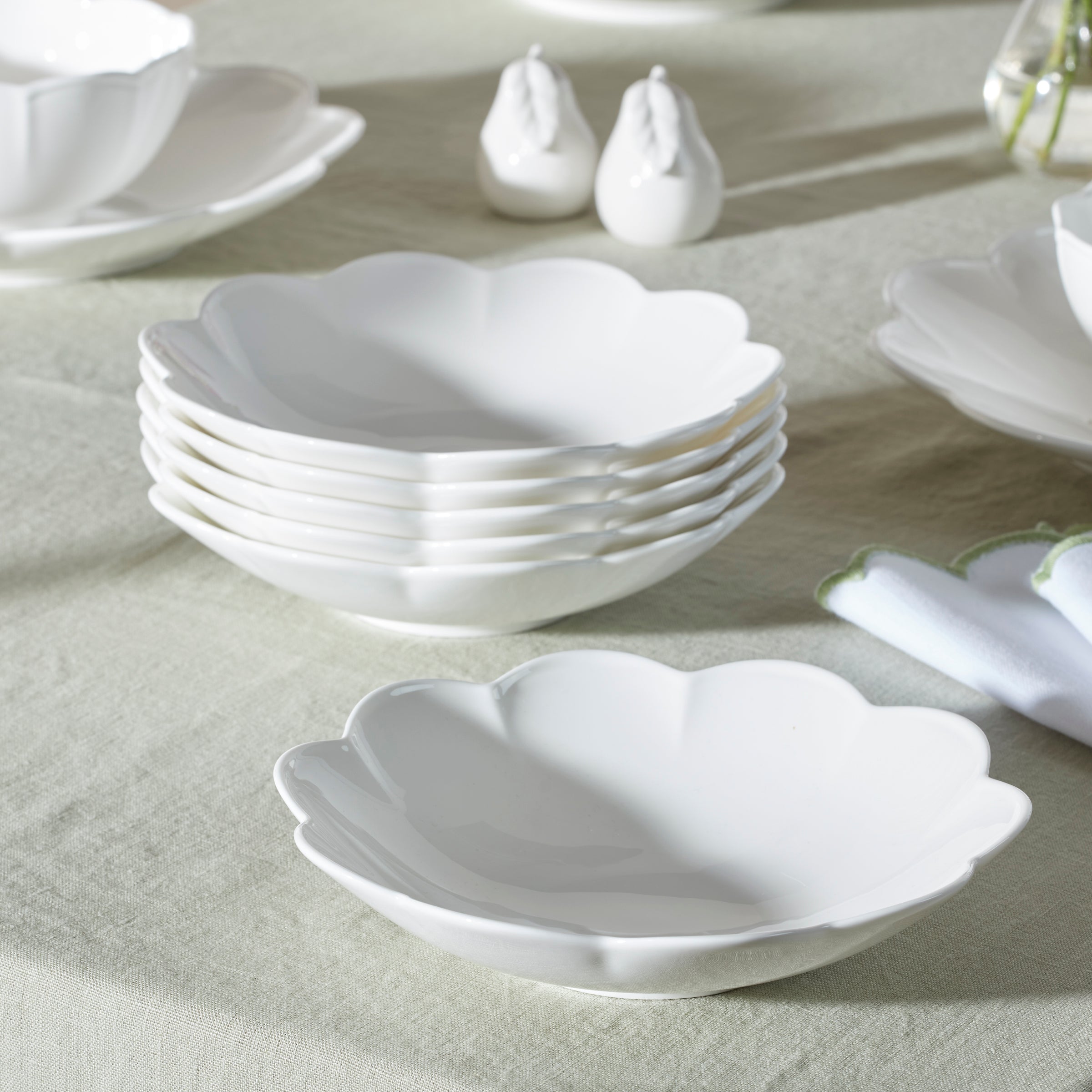 Lenox Everyday Flatware Studio 1414 Scallop Pasta Bowls, Set of 6 - Image 2