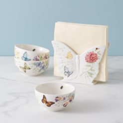 Alternative view of Lenox Everyday Flatware Butterfly Meadow Mini Bowls, Set of 3