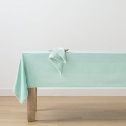Alternative view of Lenox Everyday Flatware French Perle Ice Blue 60x84 Tablecloth