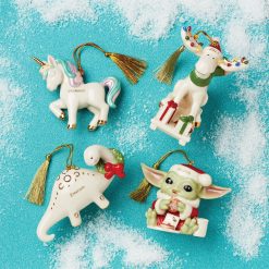 Alternative view of Lenox Everyday Flatware Personalized Grogu Ornament